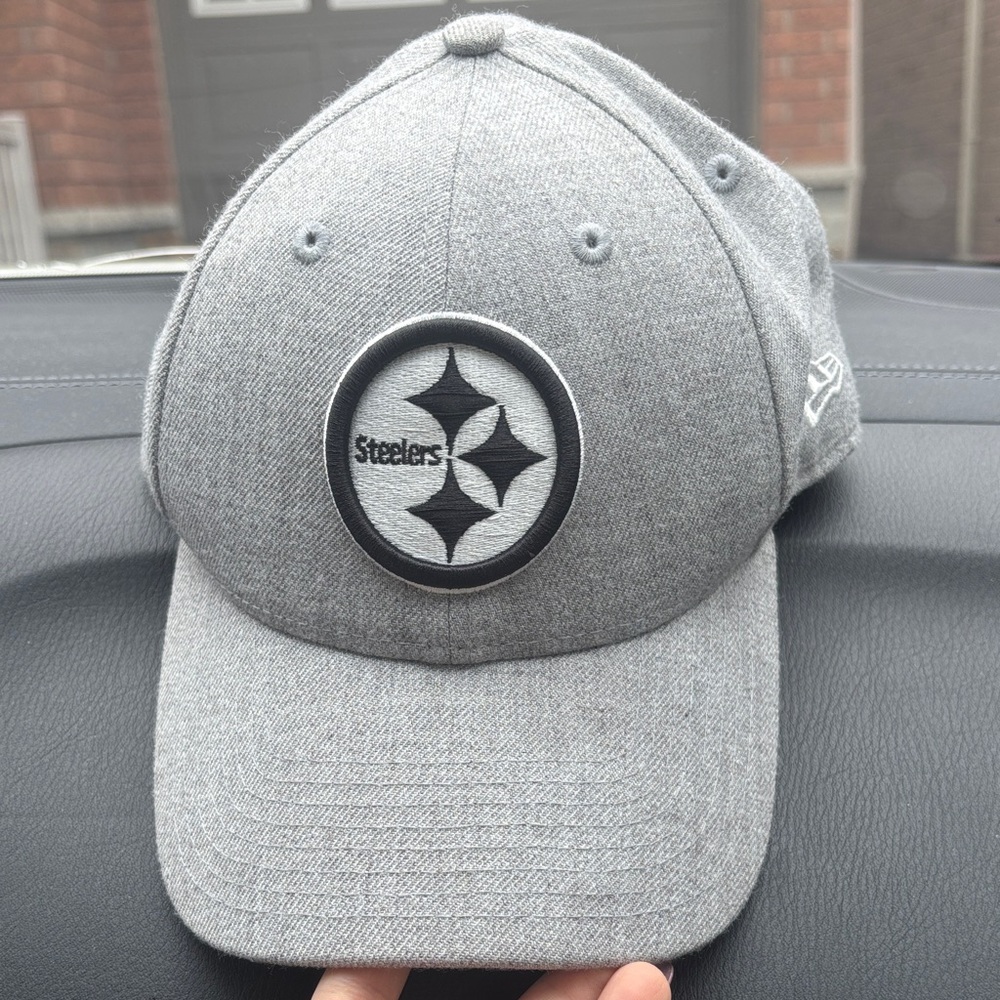 New Era Steel Gray Cap with Logo